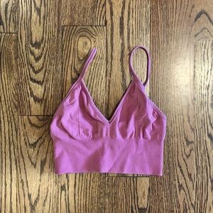 Alo Yoga Lavender-Rose Sports Bra